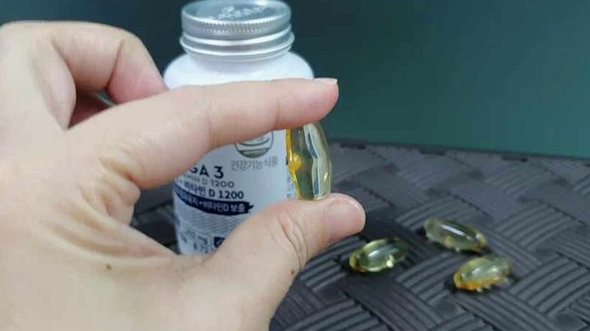 고함량 오메가3 비타민D 1200mg (4개월분) 오메가3 지방산 120캡슐, 1개