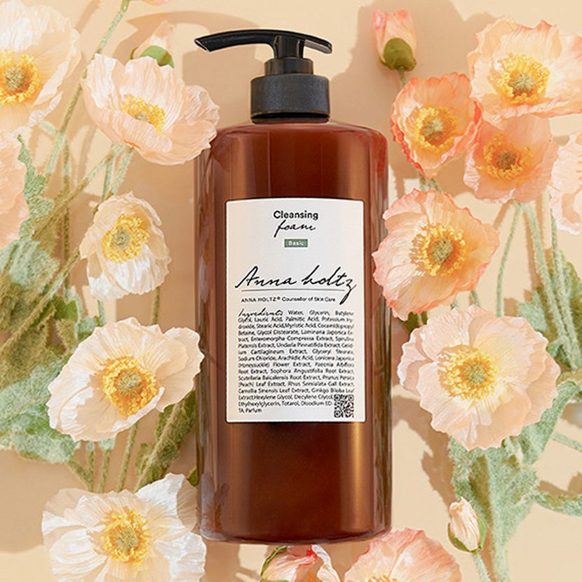안나홀츠 리터폼 순한 대용량 일리터 폼클렌징 클렌징폼 1000ml