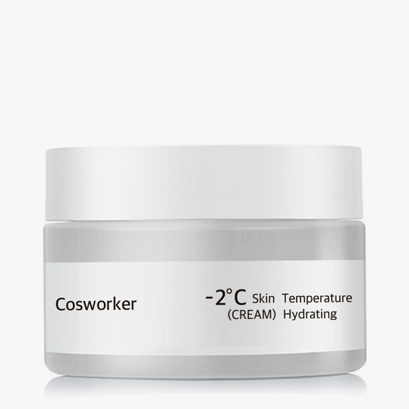 코스워커 수분크림 미백 나이아신아마이드 스쿠알란 알로에 크림 50ml, 1개