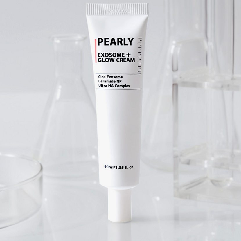펄리 엑소좀 피부과재생크림 수분 보습 시카 히알루론산 물광크림 40ml, 1개
